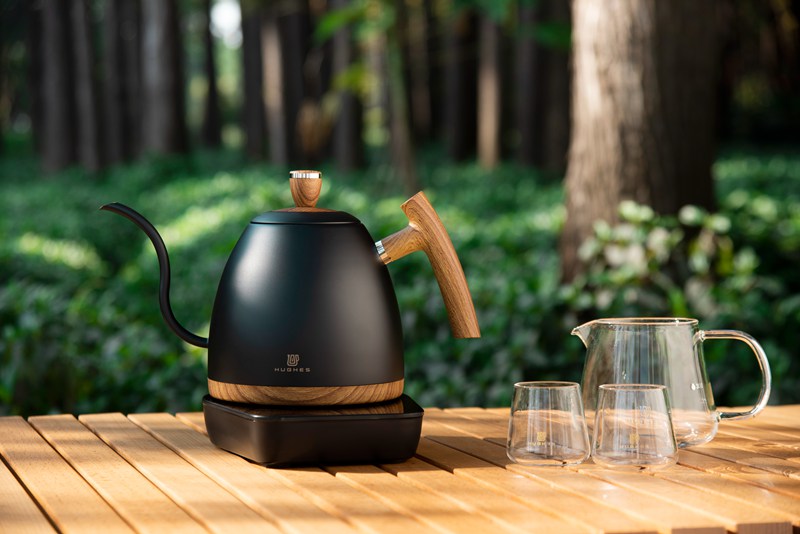 Vintage Stainless Steel Electric Pour Over Kettle