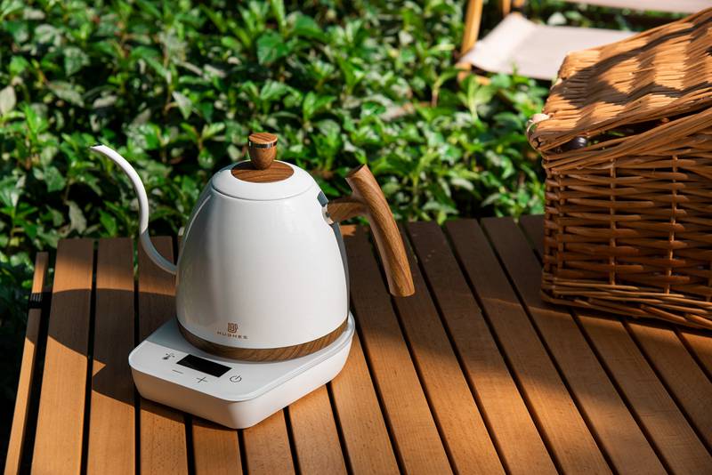 Vintage Stainless Steel Electric Pour Over Kettle