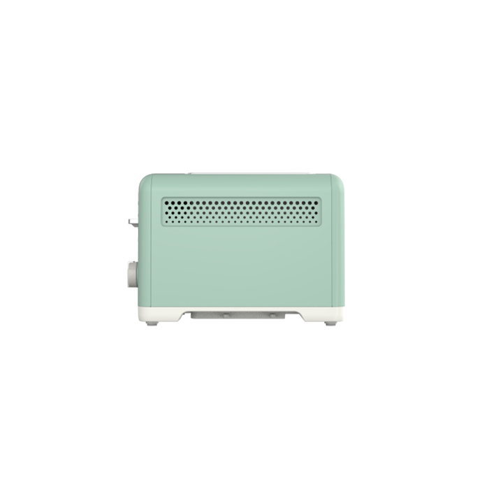 High Satisfaction Green Pink Stainless Steel 2-Piece Bread Electric Toaster Manufacturer